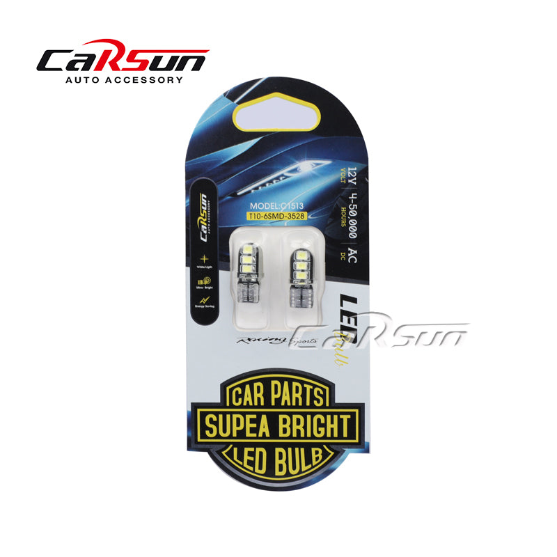 CARSUN C1513 T10-6SMD-3528 Car light